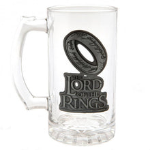 Der Herr der Ringe-Glaskrug mit Logo