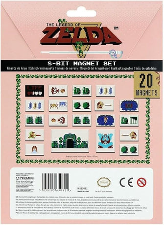 Ensemble d'aimants de réfrigérateur La Légende de Zelda