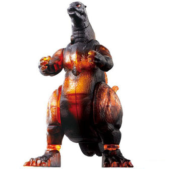 Godzilla-Eier verbrennende Godzilla-verwandelnde Figur