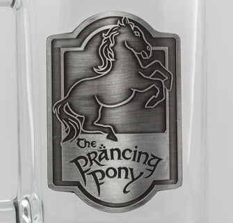 The Lord Of The Rings Glass Tankard Prancing Pony