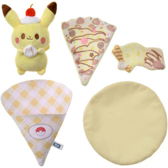 Pokemon Poke Peace Kuru Kuru Kuru Crepe Plushie Pikachu