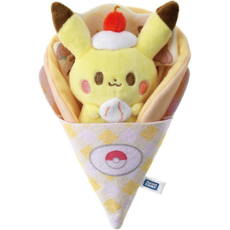 Pokemon Poke Peace Kuru Kuru Kuru Crepe Plushie Pikachu