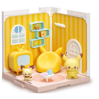 Pokemon Poke Peace House Wohnzimmer Pikachu &amp; Pichu