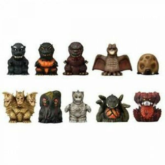 Ensky Ensky Godzilla Soft Vinyl Puppet Mascot - Complete Set - Shogun Toys