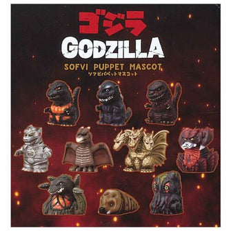 Ensky Ensky Godzilla Soft Vinyl Puppet Mascot - Complete Set - Shogun Toys